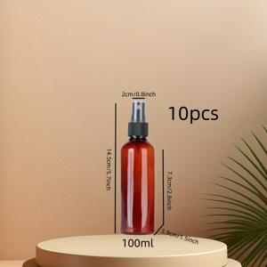 TEMU 10개 세트의 아멜 10온스 스프레이 병 - 미세한 연기 노즐이 달린 BPA 및 포름알데히드 프리 플라스틱으로 제작, 에센셜 오일, 향수, 알코올, 및 민감한 액체에 적합, 보호.|향수|오일스프레이