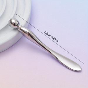TEMU 1개/아이 마사지 스틱 - 아이 크림 스푼, 리프팅 , 에센스 도포용 롤러 마사지기