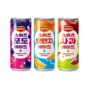 TEMU 델몬트스퀴즈 사과10개+오렌지10개+포도10개 240ml 30캔 / 캔주스 사과주스 오렌지주스 포도주스