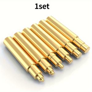 TEMU 토알롯 브라스 열 세트 인서트 팁 키트, M2/M2.5/M3/M4/M5/M6 크기용 납땜 인두 팁, 나사 삽입, 강력한 구조, 배터리 불필요