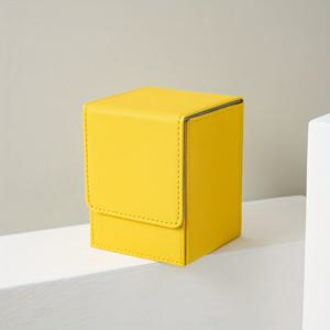TEMU 스택 가능한 카드 보관함, 100개 슬롯, 심플 디자인, 유희왕, 드림카드 트레저 WS 등 카드 게임용