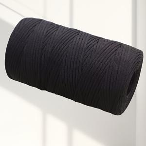 TEMU 250g 대형 아이스 실크 원사 스케인 - 여름 모자, 가방, 쿠션용 부드럽고 매끄러운 손으로 짠 섬유 - 화려한 색상(베이지, 핑크, 그레이, 연보라, 진보라, 네이비, 블랙) - 폴리에스터 소재, 단색 그라데이션, 크로셰 및 니트 프로젝트에 완벽함, 니팅 액세서리 및 용품|뜨개실