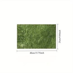 TEMU 천연 이끼 파충류 카펫 매트 - 부드럽고 통기성 좋은 테라리움 등반 및 휴식용 매트, 뱀·도마뱀·게코·뿔개구리 서식지, 파충류 수조 & 비바리움 장식용, 세탁 가능한 은신처 박스