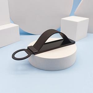 TEMU 스타일리시한 푸시-풀 핑거 마운트 폰 홀더 - 스마트폰, 태블릿 및 카메라용 접착식 조절 가능한 인간공학적 지원 스탠드 - 다기능 데스크탑 홀더, 데스크용 폰 스탠드|그립톡