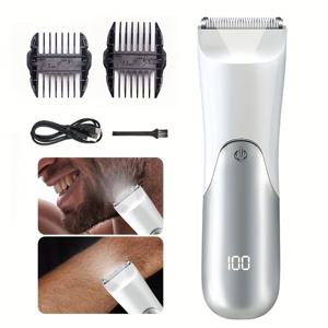 TEMU 남성 바디 헤어 트리머, 전기 면도기, 전기 헤어 트리머, 남성 면도기 트리머 - 다목적, USB 충전(내장 배터리), 500mAh 리튬 배터리, 충전식 배터리, MIGUAN