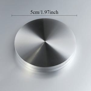 TEMU 1개 세라믹 클레이 포터리 던지기 트리밍 스피너 도구 회전 로터리 클레이 소형 공구 포터리 휠 메탈 베어링 로터리 디스크