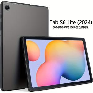 TEMU 삼성 갤럭시 Tab S6 Lite 10.4인치용 초슬림 매트 TPU 케이스 - 가벼우며 미끄럼 방지, 긁힘 방지 소프트 실리콘 커버, 모델 SM-P610/SM-P615/SM-P613/SM-P619/SM-P620/P625용 태블릿 보호 | 세련된 태블릿 케이스 | 소프트 실리콘