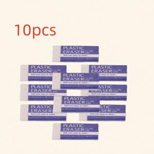 TEMU 10개, 2B 지우개 학생 시험 그리기 PVC 지우개 깨끗한 작은 이물질 문구 세트, 개학, 학교 용품, 귀여운 문구, 학교용 컬러, 문구, 개학