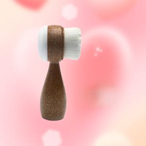 TEMU 생태 친화적인 코코넛 섬유 얼굴 브러시 - 양면 엑스폴리에이션 및 블랙헤드 제거, 부드러운 포어 클리너와 편안한 그립 핸들, 모든 라이트 베이지 유형에 적합한 무향 라이트 베이지 케어 도구, 얼굴 클렌저, 인간 중심 디자인, 내구성 있는 핸들