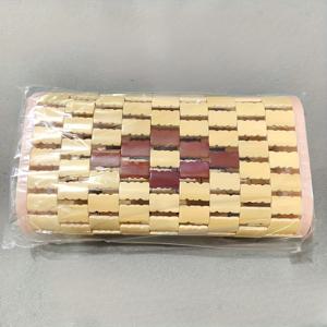 TEMU 통기성 양면 대나무 냉각 베개 - 성인 및 학생을 위한 여름 편안함을 위한 대형 중공 디자인, 목과 경추 지지대, 혼합 색상, 인체공학적 지원, 내구성 있는 구조|목베개