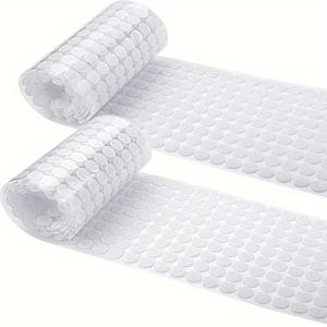 TEMU 2000pcs(1000pairs) 자체 접착 호크 & 루프 점 - 10mm/0.39inch 나일론 방수 테이프 가정, 사무실 및 교실용