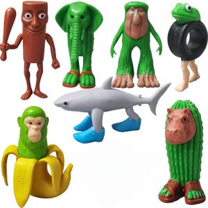 TEMU 8pcs 스타투가 조각상, 가정 실내 거실, 침실, 사무실 데스크탑 파티 장식 조각품 디스플레이에 적합합니다.