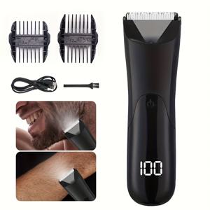 TEMU 남성 바디 헤어 트리머, 전기 면도기, 전기 헤어 트리머, 남성 면도기 트리머 - 다목적, USB 충전(내장 배터리), 500mAh 리튬 배터리, 충전식 배터리, MIGUAN