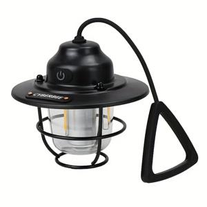 TEMU 1pc HOTU 미니 랜턴 야외 조명 - 빈티지 조절 가능한 충전식 캠핑 랜턴, USB 충전, 휴대용 LED 조명, 하이킹, 배낭 여행 및 비상 필수품, 충전식 랜턴, 하이킹 액세서리, 연마 금속 마감|캠핑랜턴
