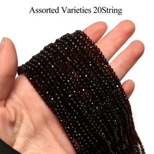 TEMU 10-String/20-String 스파인얼 비즈 - 0.3cm 자연석 비즈 DIY 보석 만들기, 창의적인 디자인을 발휘하는 밝은 색상과 독특한 패턴 - 목걸이, 팔찌, 발목, 매달린 장식 액세서리 - 데이, 크리스마스, 새해, 보석 만들기 비즈, 휴일 공예 용품, 창의적인 비즈 디자인, 복잡한 비즈 패턴