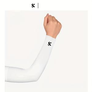 TEMU 아이스 슬리키 섬유 재질 슬리브 팔 슬리브 여름 남성과 여성을 위한 아이스 슬리키 섬유 재질 슬리브 긴 냉각 팔 슬리브|팔토시|쿨토시