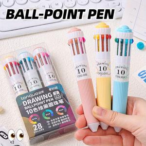 TEMU 3pcs 세트의 0.8Mm 팁이 있는 혼합 색상의 플래너 펜, 드로잉, 컬러링 및 하이라이팅에 적합한 10가지 다른 색상이 포함되어 있으며, 부드러운 고무 그립이 있습니다. 학교 용품에 적합합니다.