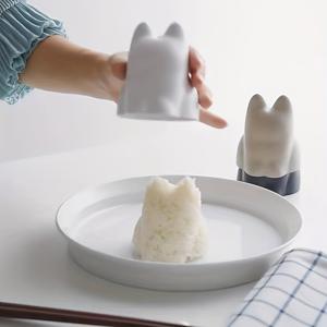 TEMU 1pc 귀여운 고양이 모양의 플라스틱 몰드, DIY 디저트, 쌀볼 및 푸딩 만들기 - 재사용 가능, 쉽게 청소할 수 있음, 가정용 주방에 이상적