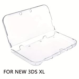 TEMU XAHPOWER 울트라 클리어 투명 하드 케이스 뉴 3DS XL용 - 스크래치 방지, 내구성 있는 PC 소재, 완벽한 핏 보호 쉘, 단독