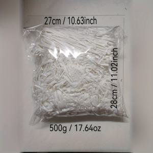 TEMU 500g 선물 상자 충전 종이 슈레드 - 포장 및 공예용 장식 크링클 컷 종이, 선물, 결혼식, 생일, 부활절, 데이용 티슈 라피아