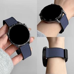 TEMU 1개 우아한 실리콘 + PU 가죽 시계 밴드, 자석 버클 포함, 화웨이 GT/삼성 액티브 2 40mm 44mm, 액티브 40mm, 3 41mm, 4 20mm 22mm, 기어 S2용 - 편안한 스트랩