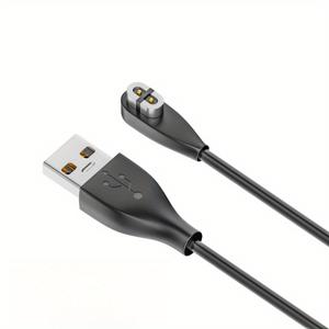 TEMU AfterShokz AS800/S803/S810 무선 무선 헤드폰 충전 어댑터 - USB Type-C, 매트 핏, 빠른 충전 및 과부하 보호, 자기 충전 케이스와 호환 가능