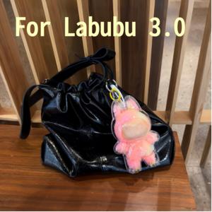 TEMU 새 버전 - 래부부 3.0/2.0/1.0 호환 아크릴 보호 케이스, 투명 디스플레이 커버 (인형 미포함) - 방진 디자인