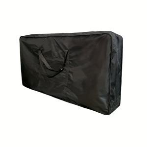 TEMU 26-27인치 자전거를 위한 1pc 헤비 듀티 자전거 수송 가방, 내구성이 뛰어난 직물 재질, 짠, 지퍼 자전거 보관 케이스와 휴대 가방, 기계 세척 가능 - 자동차, 기차, 지하철, 보트 여행에 이상적, 야외 보호, 크리스마스 및 새해 선물에 적합