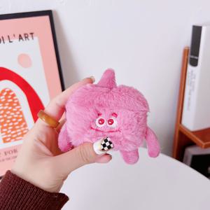 TEMU 3D 플러시 빅 아이 헤드폰 보호 케이스, Apple AirPods 1/2/Airpods pro/Airpods pro2/Airpods 3/Airpods 4용 보호 소프트 쉘|헤드폰