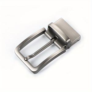 TEMU 남성용 벨트, 회전식 DIY 공예 합금 버클, 튼튼한 금속 벨트 액세서리, 캐주얼 및 정장 착용용, 벨트 회전식 버클, 정장용 벨트 버클, 현대적인 액세서리, 세련된 금속 마감