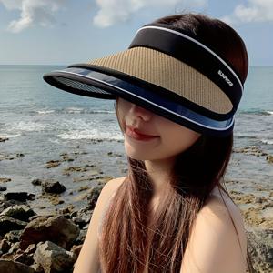 TEMU 2개 세트 여름용 썬햇 + 마스크, 남녀공용 더블 레이어 스트로 디자인, 통기성 좋고 시원한 비치/하이킹/사이클링/낚시용|등산모자|남자모자