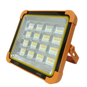 TEMU 1pc - 태양광 LED , 휴대용 비상 조명, 캠핑 램프, 텐트 조명 - 2400mAh 충전식 배터리, 5가지 조명 모드 조정, 휴대용 전원 은행으로 사용할 수 있음, 자석 마운팅 및 다중 설치 방법, 비상 상황, 구조, 야외 캠핑, 낚시, 수리 조명에 적합|보조배터리