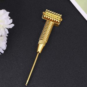 TEMU 다기능 얼굴 롤러 경혈 마사지 스프링 도구 세트, 페이셜 바디 뷰티 스파 케어 도구, 손발 목 팔용 딥 티슈 마사지 기계