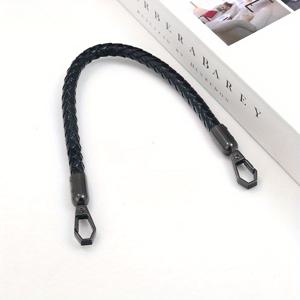 TEMU 2개 세트 30cm/11.8인치 PU 가죽 짠 핸드백 스트랩, 교체 가능한 단축형 손잡이, 3색상 DIY 팔걸이 및 어깨가방 만들기용 소재, 지갑 제작 재료