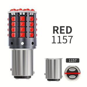 TEMU 2개 1157 BAY15D P21/5W 1156 BA15S P21W BAU15S PY21W LED 캔버스 3030 44SMD 7440 7443 W21T20 자동차 LED 전구 교체용 조명 제품