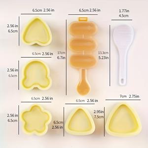 TEMU 초보자용 DIY 도시락 주먹밥 만들기 세트 7종