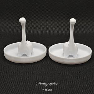 TEMU 2pcs 공룡 반지 홀더 | 귀여운 보석 정리 트레이 | 내구성 있는 플라스틱 | 반지, 귀걸이, 작은 트리니트를 표시 및 보관 | 공룡 보석 정리기 - 미니 반지 & 귀걸이 홀더 트레이, 귀여운 공룡 디스플레이, 내구성 있는 플라스틱 - 보물 안전하게 보관, 보석 탑