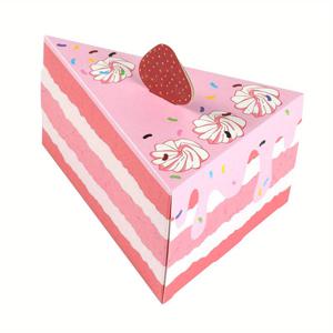 TEMU 10개 핑크색 사각형 선물박스 - 귀엽고 창의적인 생일파티용, 모든 행사에 완벽한 포장지, 크리스마스