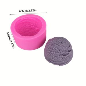 TEMU 모양 실리콘 몰드 3D, 캔들, 비누 및 레진 공예용 DIY