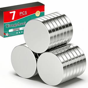 TEMU 3/7/11개 25×3mm 네오디뮴 철 보르온 얇은 원통형 자석, 희귀한 지구 자원에서, 다양한 장면에 적합한 경량 흡수 솔루션! 금속 물체, 유연한 흡수 및 정리된 관리, 산업 생산, 사무실 일상 사용 및 가정 생활에서 효율성을 개선하는 데 필수적입니다. 산업 품질을 보여주는 경량부터 중간 크기의 자석, 문서 고정, 도구 정리 및 효율적인 관리