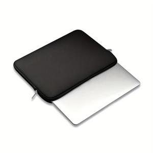 TEMU 11-17인치 컴퓨터용 노트북 슬리브 - 내구성 있는 폴리에스터 보호 케이스, 다중 공간, 조절 가능한 스트랩 및 안전한 닫힘 - 가벼운 여행 및 사무실 정리 (검정색, 핑크색, 파란색, 보라색), 노트북 가방, 노트북 보호, 세련된 디자인, 부드러운 질감|노트북파우치