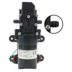 TEMU 1개 DC12V(최대 36V 호환) 고압 펌프 - 1.1MPa/150PSI, 8L/분 유량, 빠른 자가흡입 기능의 헤비듀티 다이어프램 펌프, 살충제 분무기, 고압 세척기, 수족관, 차량 세차용 - 컴팩트 전동 펌프, 압력 분사 펌프, 내구성 강한 구조
