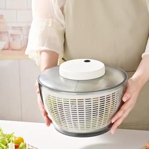 TEMU 4.7L 대용량 전기 야채 탈수기 다기능 충전식 채소 탈수기|야채탈수기
