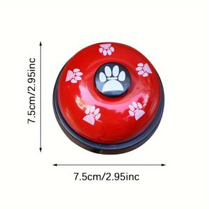 TEMU 개와 고양이 훈련용 벨, 개와 고양이 강아지 애완동물 화장실 훈련 벨, 개와 고양이 문 벨, 호출 벨, 테디 링거, 고양이 & 개 지능 장난감, 배터리 미포함