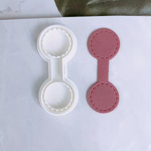TEMU 1세트 YG263 크리 에이 티브 클레이 열쇠고리 모양, DIY 라운드 폴리머 클레이 스탬핑 도구, 수작업 프로젝트용 플라스틱 공예 용품 만들기 용품