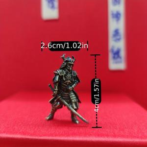 TEMU 빈티지 황동 전사 피규어 - 복잡한 고대 군인 모델, 검과 갑옷, 앤티크 마감, 데스크탑 게임 또는 군사 디스플레이에 이상적, 수집 가능한 금속 예술 작품|역사적 테마 장식|금속 마감, 전사 데코 크리스마스, 할로윈 장식, 가을 홈 데코 수집용 피규어