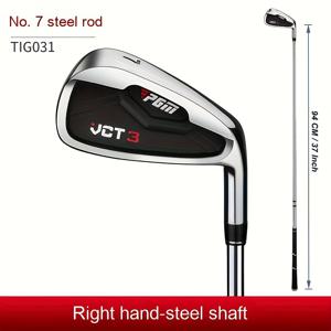 TEMU PGM VCT3 남성용 스테인리스 스틸 7번 아이언 골프 클럽, 골프 클럽