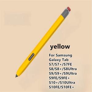 TEMU 갤럭시 S6 Lite S7 FE S8 S9 S10울트라 태블릿 보호 커버 소프트 실리콘 충격 방지 케이스|필통