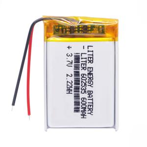 TEMU LED 디스플레이가 있는 3.7V 600mAh 충전식 리튬 폴리머 배터리 - DVR, GPS, 스마트 워치, 무선 스피커, 리모컨 및 장난감 기기용 고용량 | 컴팩트한 배터리 디자인 | 내구성 케이싱
