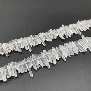 TEMU 자연 석영 포인트, 다듬은 결정체, 반제품, 손수공예 DIY 보석 공예에 이상적